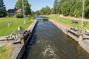 Sluss Göta kanal - Töreboda-Karlsborg